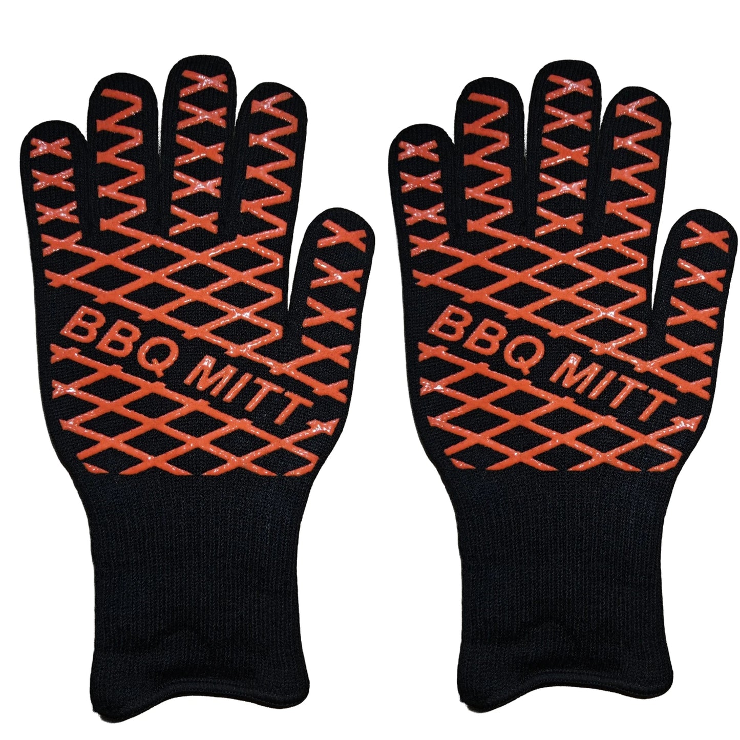 BBQ Gloves, 1472°F Extreme Heat Resistant Oven Gloves, Grilling Gloves with Durable Fireproof Kitchen Oven Mitts Designed for C